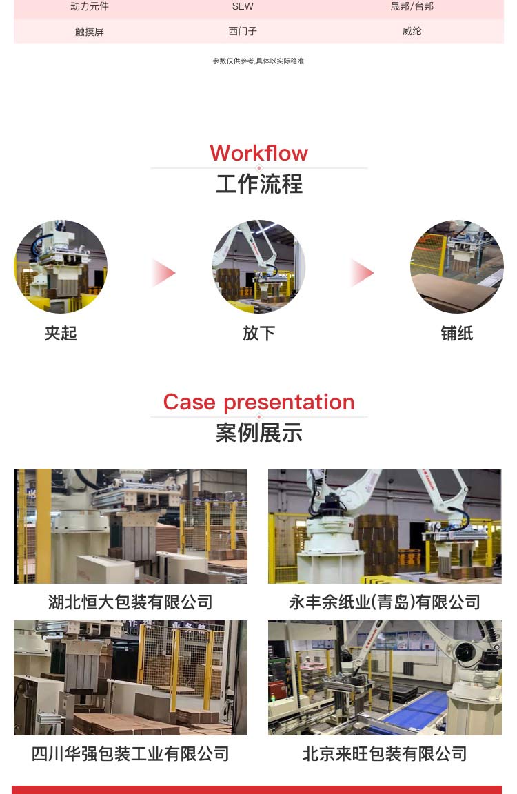 碼垛機尺寸